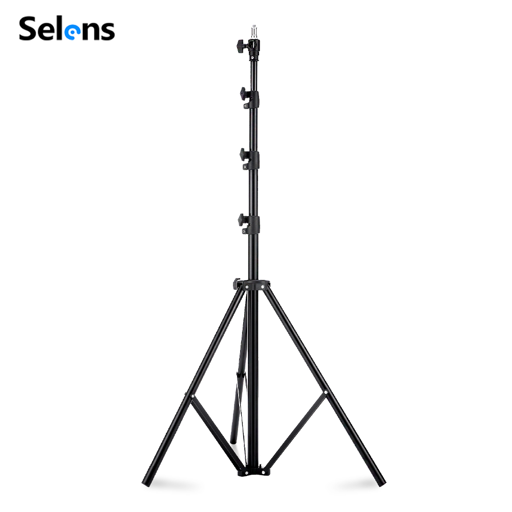 Photography Lighting Meter - Штатив-стойка Selens 2.2~3.95м с воздушной подушкой