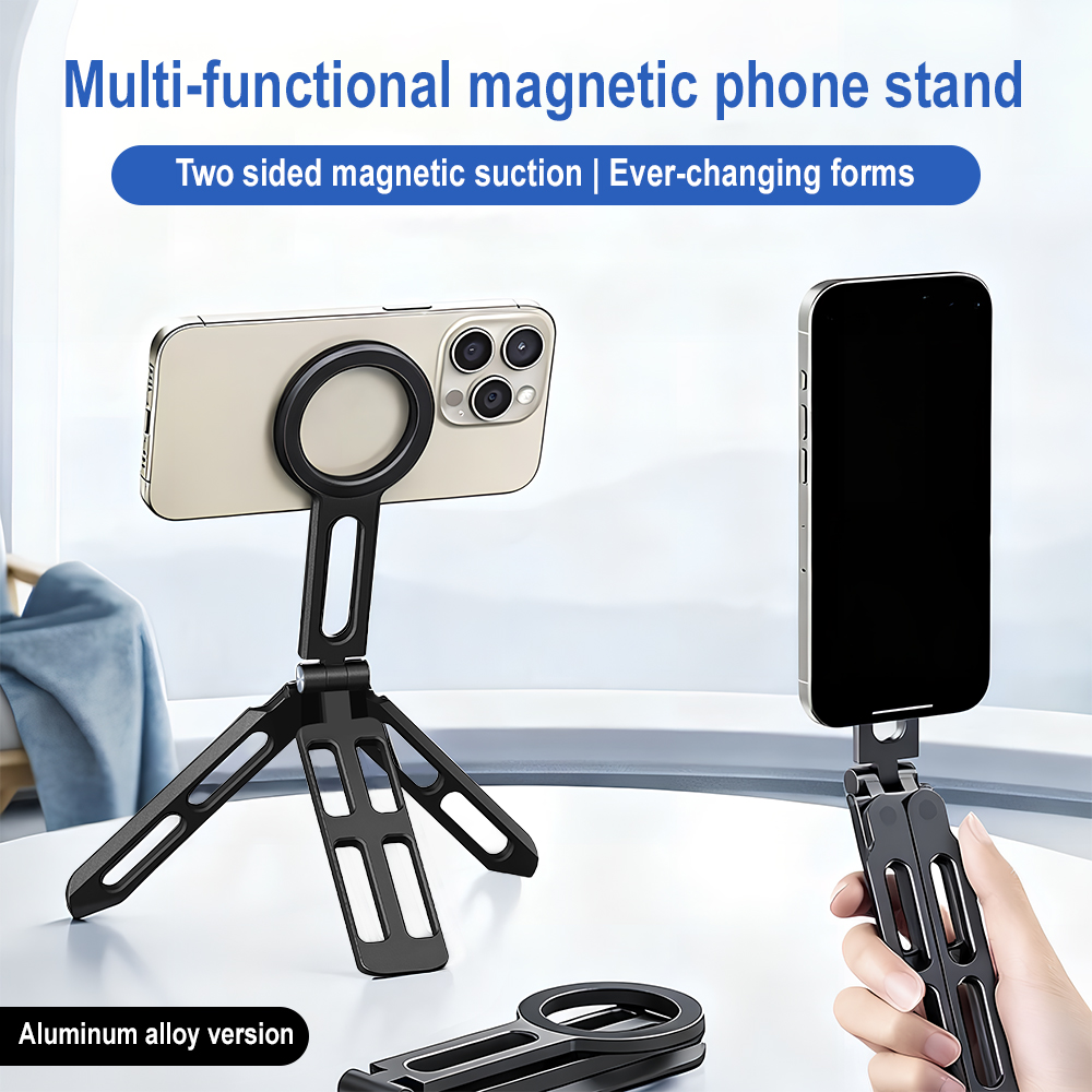 Stand Lighting Photography - Магнитный держатель для телефона с четырехосевой
