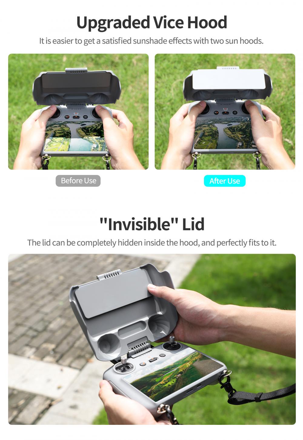 Защитный экран-козырек от солн – обзор и цена Dji Drone Mini 4 Pro