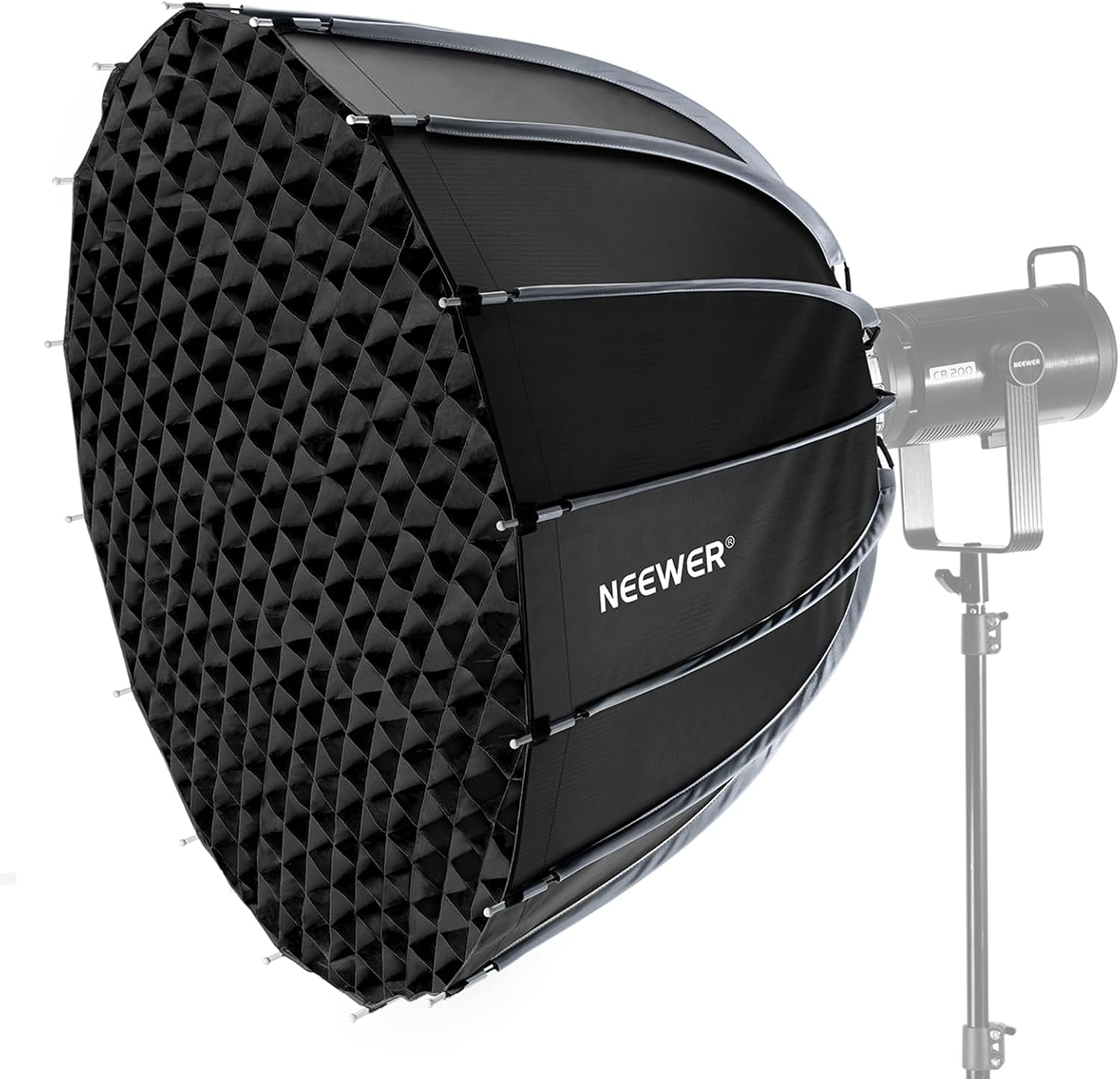Параболический софтбокс с креп – обзор и цена Photography Lighting Meter